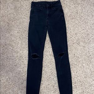 american eagle black jeans